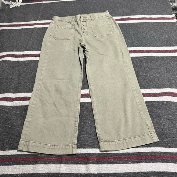 American Eagle Capri  wide-leg Jeans - Picture 1 of 10
